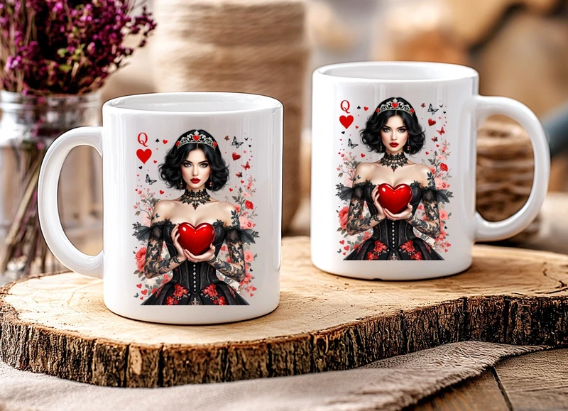 Queen of Hearts Mug