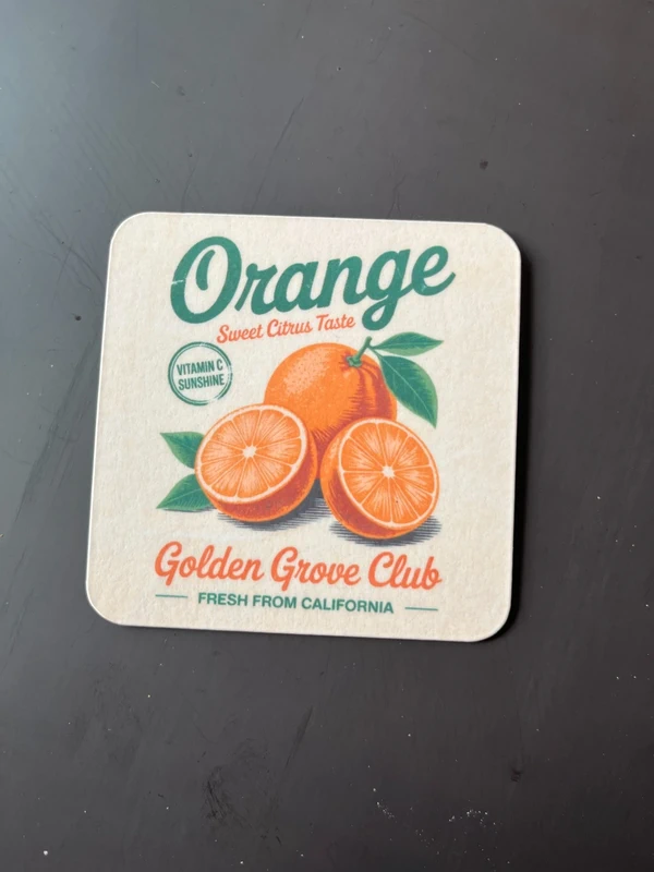Golden Groove Club Fridge Magnet - Image 2