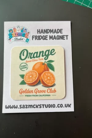 Golden Groove Club Fridge Magnet