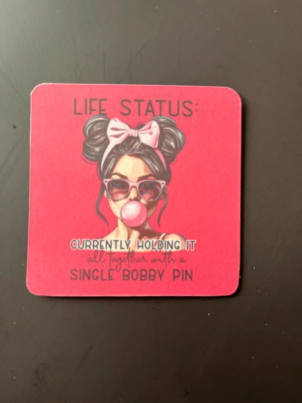 Life Status Fridge Magnet - Image 2