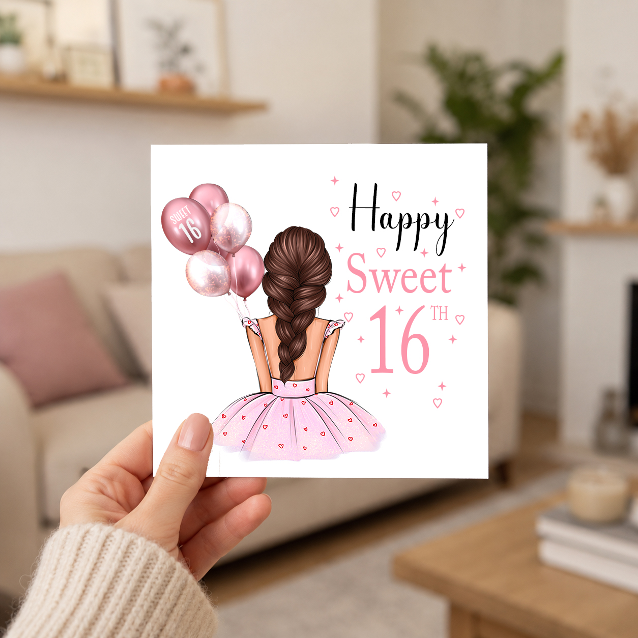 Happy Sweet 16th Card - Image 2